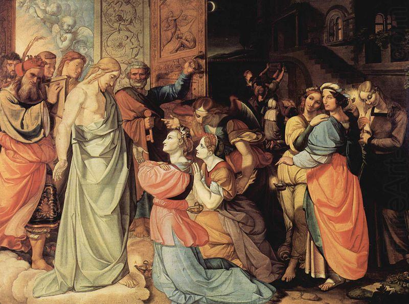 Die klugen und die torichten Jungfrauen, Peter von Cornelius